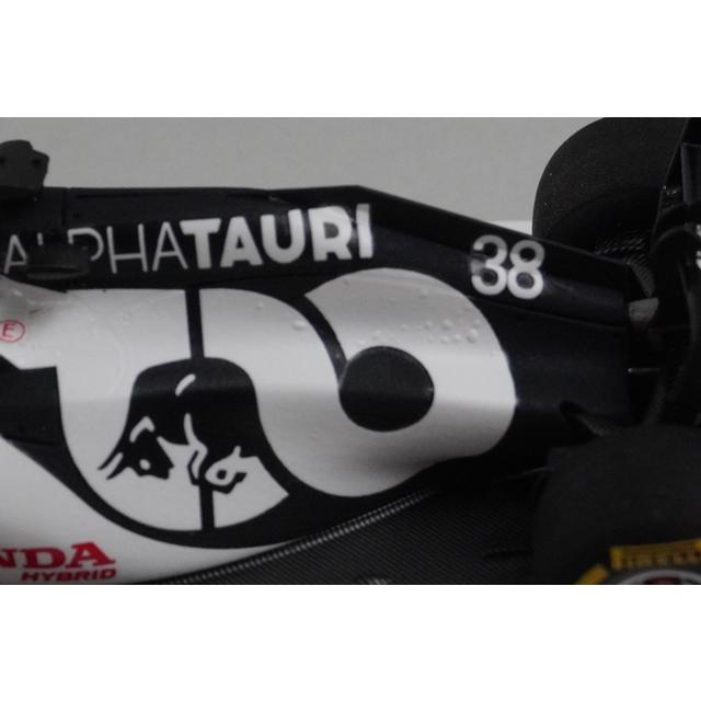 1:43 SPARK FS40 F1 Scuderia AlphaTauri Honda AT01 Abu Dhabi Test 2020 #38 "First Step" Yuki Tsunoda
