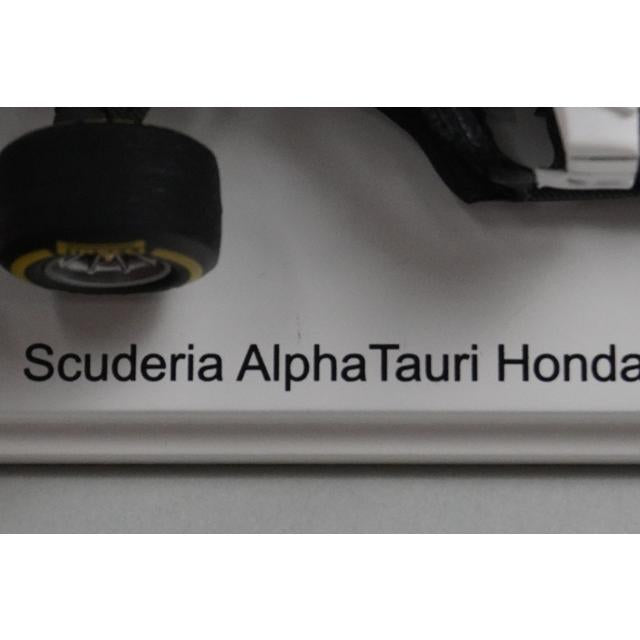 1:43 SPARK FS40 F1 Scuderia AlphaTauri Honda AT01 Abu Dhabi Test 2020 #38 "First Step" Yuki Tsunoda