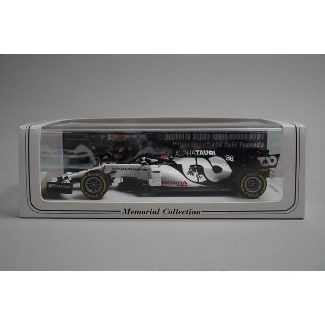 1:43 SPARK FS40 F1 Scuderia AlphaTauri Honda AT01 Abu Dhabi Test 2020 #38 "First Step" Yuki Tsunoda