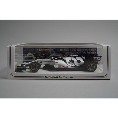 1:43 SPARK FS40 F1 Scuderia AlphaTauri Honda AT01 Abu Dhabi Test 2020 #38 "First Step" Yuki Tsunoda