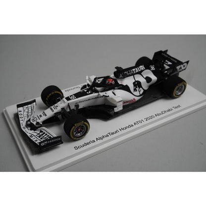 1:43 SPARK FS40 F1 Scuderia AlphaTauri Honda AT01 Abu Dhabi Test 2020 #38 "First Step" Yuki Tsunoda