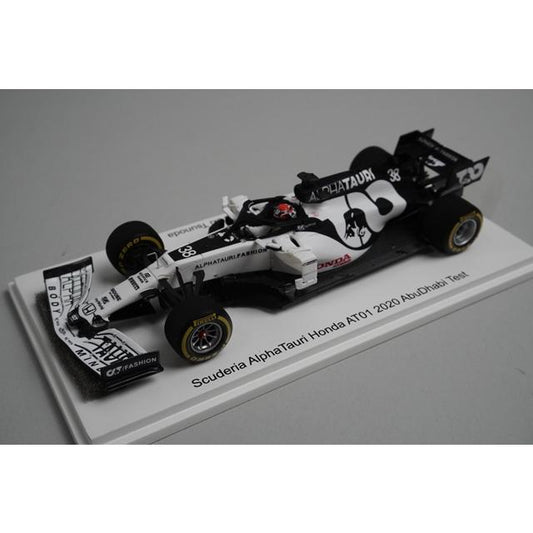 1:43 SPARK FS40 F1 Scuderia AlphaTauri Honda AT01 Abu Dhabi Test 2020 #38 "First Step" Yuki Tsunoda