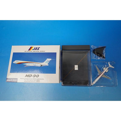 1:500 MD-90 JAS Akira Kurosawa Unit 3 JA8063 JD51008 JALUX airplane model