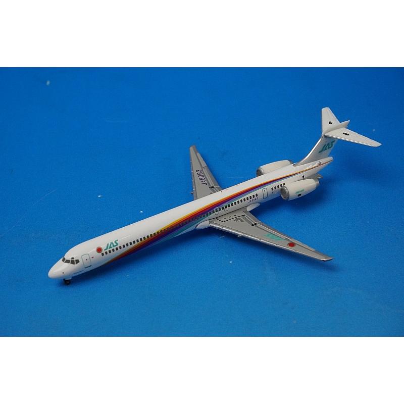 1:500 MD-90 JAS Akira Kurosawa Unit 3 JA8063 JD51008 JALUX airplane model