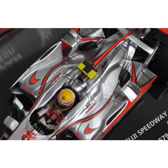 1:43 MINICHAMPS Vodafone McLaren Mercedes MP4-22 Fuji Speedway Japanese GP Winner 2007 #2 L. Hamilton