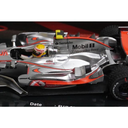 1:43 MINICHAMPS Vodafone McLaren Mercedes MP4-22 Fuji Speedway Japanese GP Winner 2007 #2 L. Hamilton