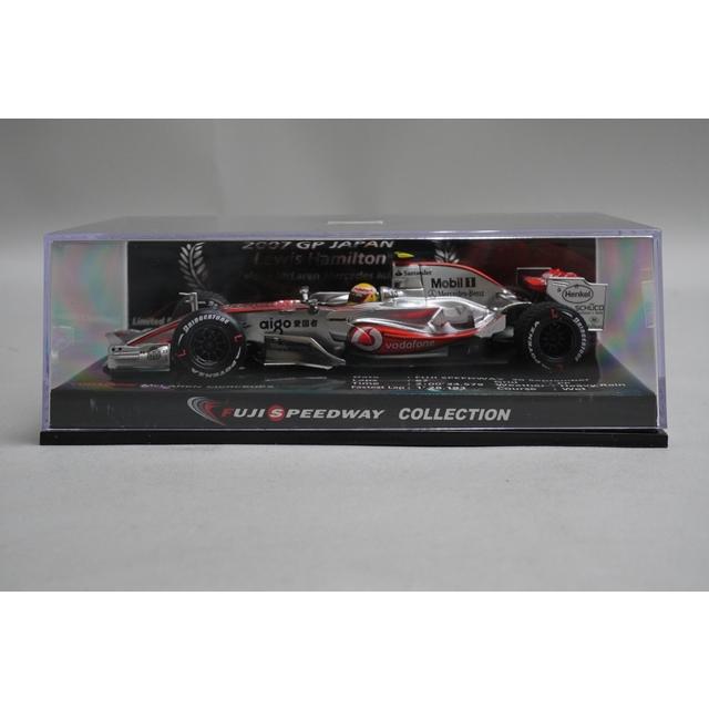1:43 MINICHAMPS Vodafone McLaren Mercedes MP4-22 Fuji Speedway Japanese GP Winner 2007 #2 L. Hamilton