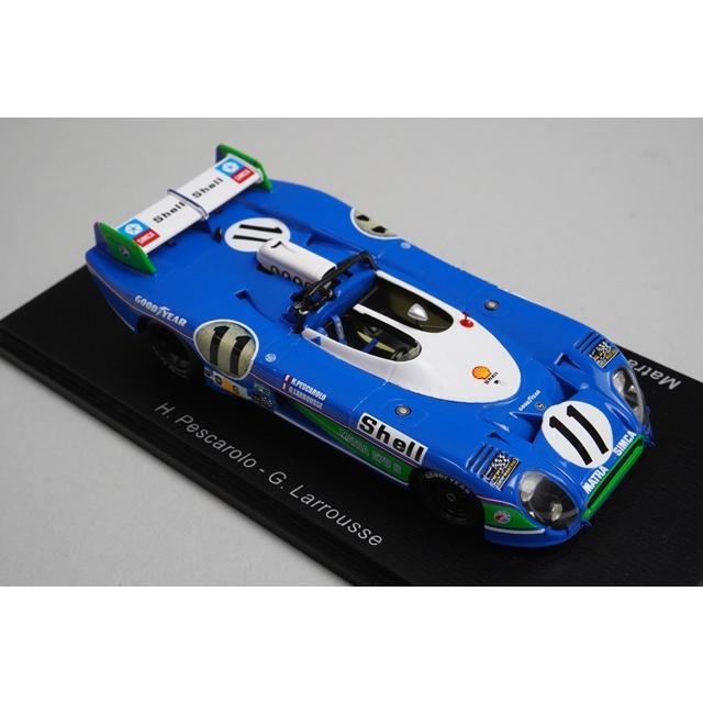 1:43 Spark 43LM73 Matra Simca MS670B Le Mans 1973 #11 H.Pescarolo G.Larousse model car