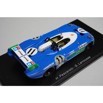 1:43 Spark 43LM73 Matra Simca MS670B Le Mans 1973 #11 H.Pescarolo G.Larousse model car