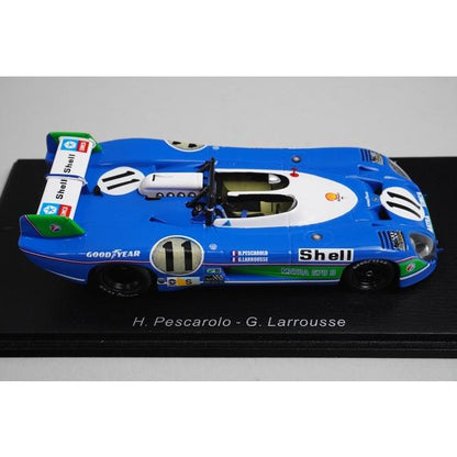 1:43 Spark 43LM73 Matra Simca MS670B Le Mans 1973 #11 H.Pescarolo G.Larousse model car