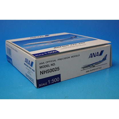 1:500 B747-400 ANA SUPER STYLE JA405A NH50025 ANA airplane model