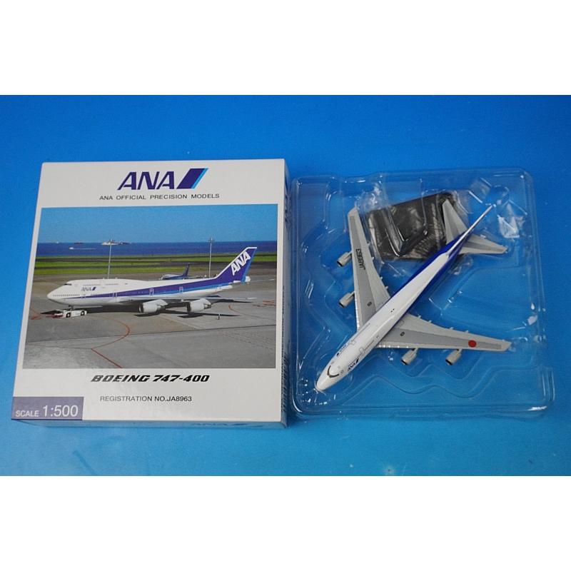 1:500 B747-400 ANA ANA logo JA8963 NH50034 ANA airplane model