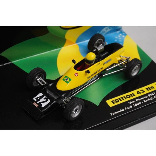 1:43 MINICHAMPS 540814342 Van Diemen RF81 Formula Ford 1600 UK 1981 #42 A. Senna ASC No.19 model car