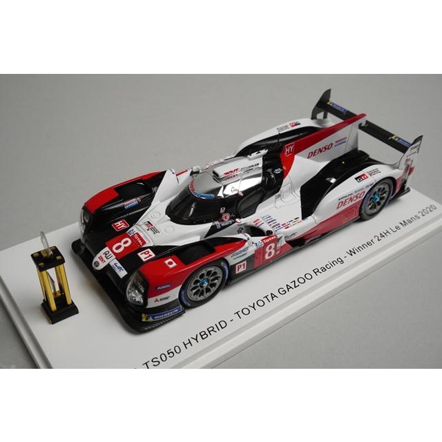 1:43 SPARK 43LM20S Toyota TS050 Hybrid Gazoo Racing Le Mans 24h 2020 Winner #8