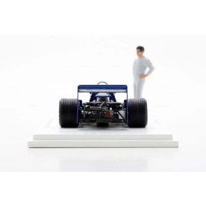 ROMU053 Spark 1:43 Tyrrell Romm Custom P34 Japanese GP 1976 J. Scheckter with standing figure