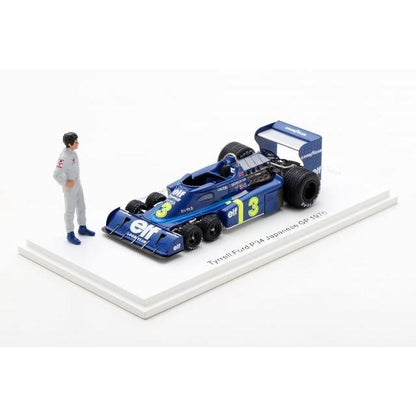 ROMU053 Spark 1:43 Tyrrell Romm Custom P34 Japanese GP 1976 J. Scheckter with standing figure