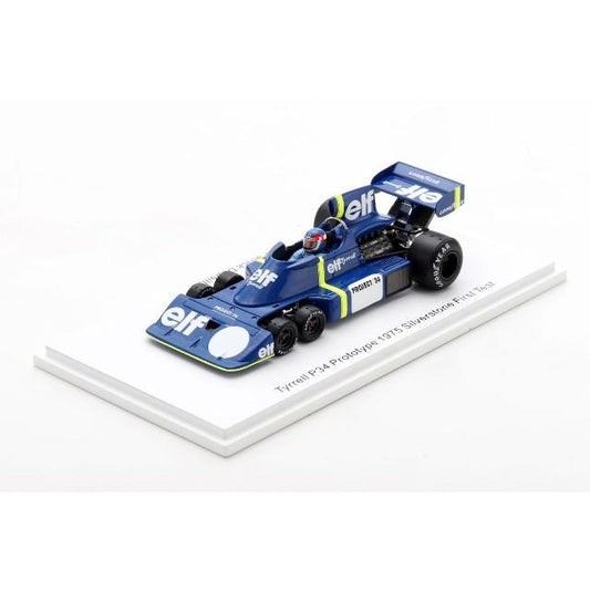 ROMU046 Spark 1:43 Tyrrell Romme Custom P34 Prototype 1st Test Silverstone P. Depailler