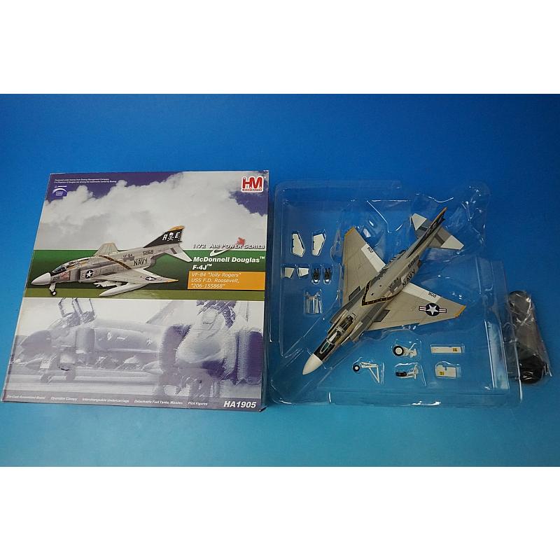 1:72 F-4J Phantom II VF-84 USN Jolly Rogers HA1905 Hobby Master airplane model