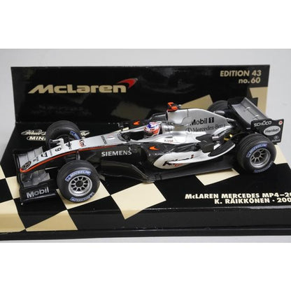 1:43 MINICHAMPS 530054309 McLaren Mercedes MP4-20 2005 #9 K. Raikkonen model car