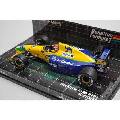 1:43 MINICHAMPS 400910020 Benetton Ford B191 1991 #20 N.Pique model car