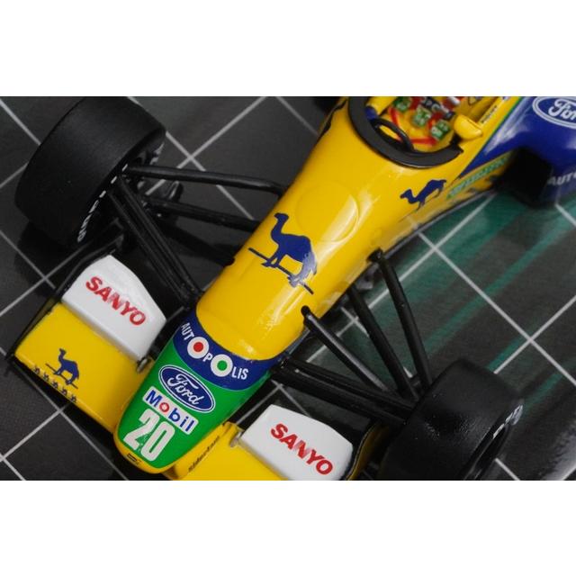 1:43 MINICHAMPS 400910020 Benetton Ford B191 1991 #20 N.Pique model car