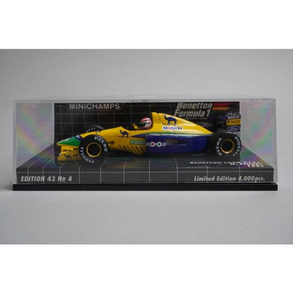 1:43 MINICHAMPS 400910020 Benetton Ford B191 1991 #20 N.Pique model car
