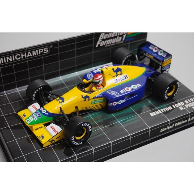 1:43 MINICHAMPS 400910020 Benetton Ford B191 1991 #20 N.Pique model car
