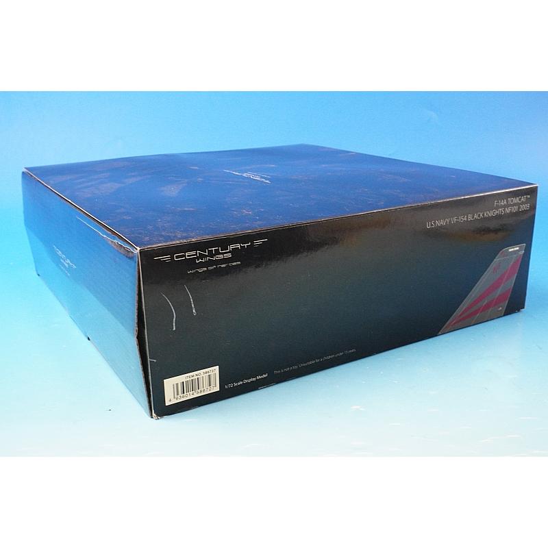 1:72 F-14A Tomcat US Navy VF-154 Black Knights NF101 2003 586727 CENTURY WINGS airplane model