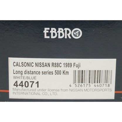 1:43 EBBRO 44071 Nissan Calsonic R88C Fuji Long Distance Series 500Km 1989 #23