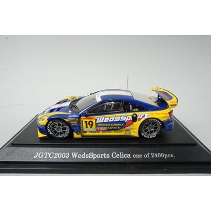 1:43 EBBRO 43550 Toyota Weds Sports Celica JGTC 2003 #19 model car