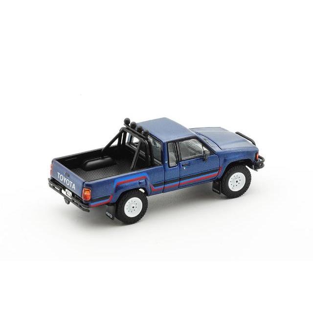 KS-062-398 GCD Gaincorp Products 1:64 Toyota Hilux 1985 Toyota Hilux SR5 Blue