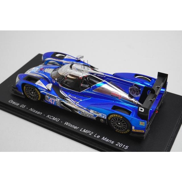 1:43 SPARK S4660 Oreca 05 Nissan KCMG LMP2 LM Winner 2015 #47 model car