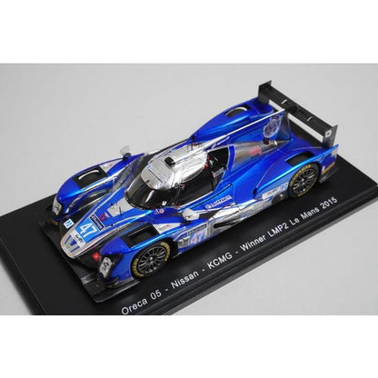 1:43 SPARK S4660 Oreca 05 Nissan KCMG LMP2 LM Winner 2015 #47 model car