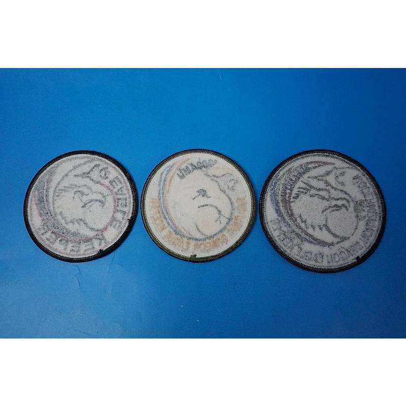Patch JASDF Fighting Dragon Eagle Keeper 3 Piece Set without hook and loop