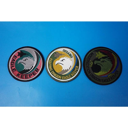Patch JASDF Fighting Dragon Eagle Keeper 3 Piece Set without hook and loop