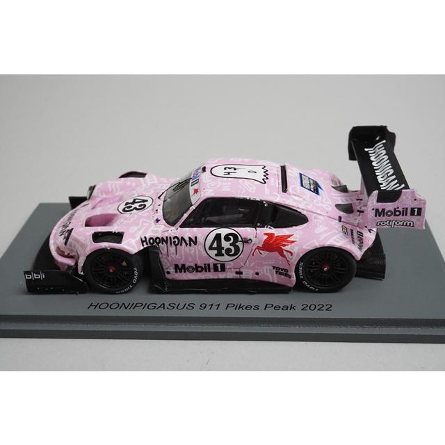 1:43 Spark S7789 HOONIPIGASUS 911 Pikes Peak 2022 #43 model car