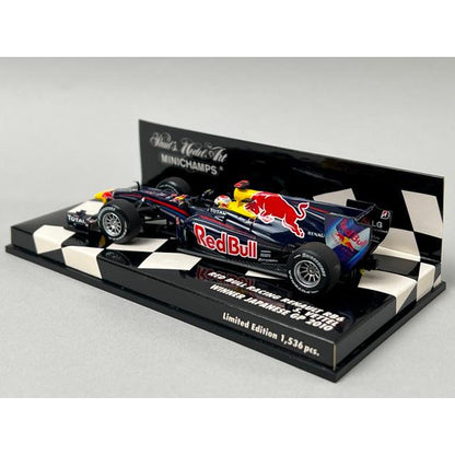 1:43 MINICHAMPS 410100305 RB6 Japanese GP Winner 2010 #5 S.Vettel
