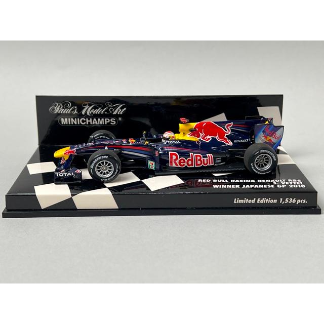 1:43 MINICHAMPS 410100305 RB6 Japanese GP Winner 2010 #5 S.Vettel