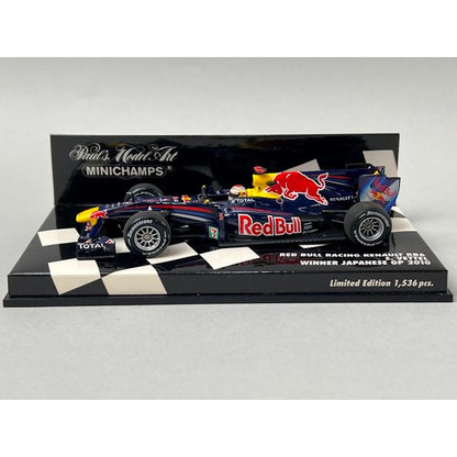 1:43 MINICHAMPS 410100305 RB6 Japanese GP Winner 2010 #5 S.Vettel