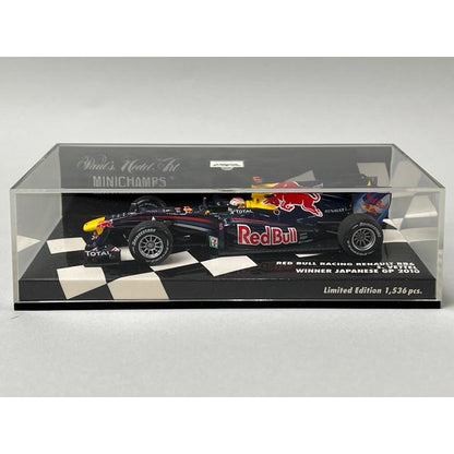 1:43 MINICHAMPS 410100305 RB6 Japanese GP Winner 2010 #5 S.Vettel
