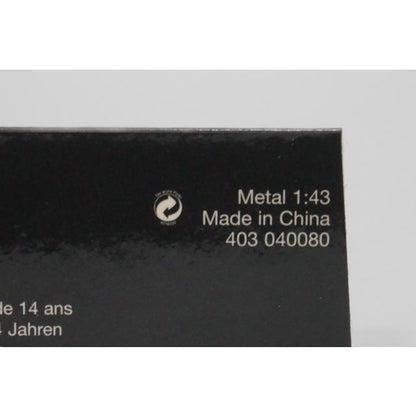 1:43 MINICHAMPS 403040080 BARF1 BAR Honda Show Car 2004 #10 Takuma Sato model car