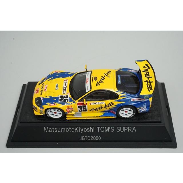 1:43 EBBRO 43111 Toyota MatsumotoKiyoshi TOM'S SUPRA JGTC2000 #35 model car