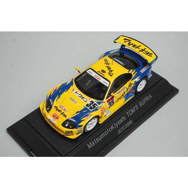 1:43 EBBRO 43111 Toyota MatsumotoKiyoshi TOM'S SUPRA JGTC2000 #35 model car
