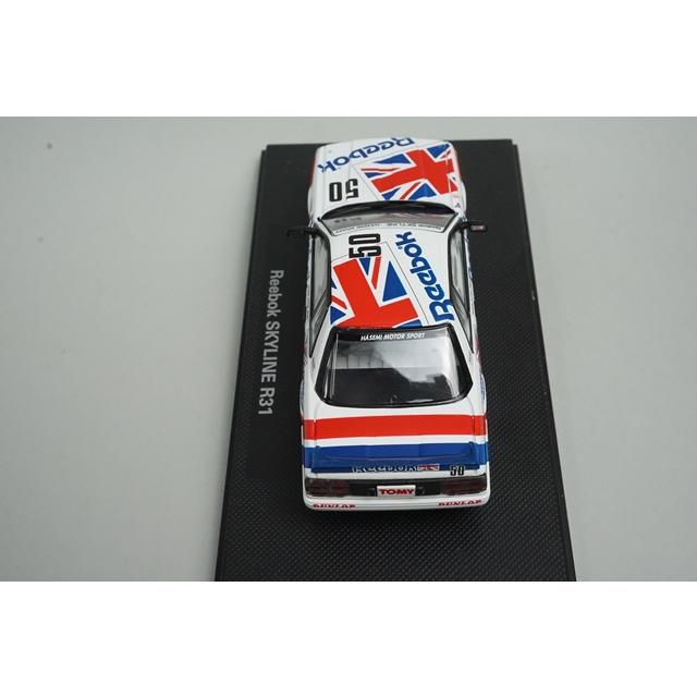 1:43 EBBRO 20558 Nissan NISSAN Reebok SKYLINE R31 #50 model car