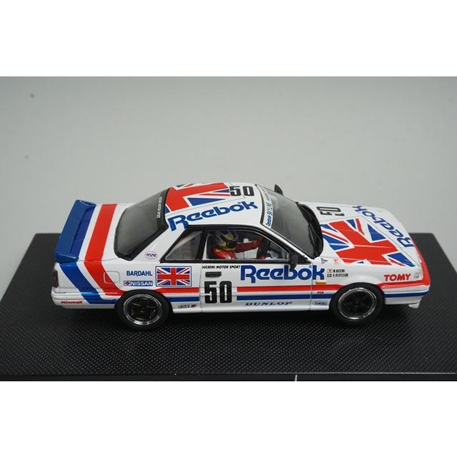 1:43 EBBRO 20558 Nissan NISSAN Reebok SKYLINE R31 #50 model car