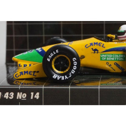 1:43 MINICHAMPS 400920120 Benetton Ford B191B First Half 1992 #20 M. Brundle model car