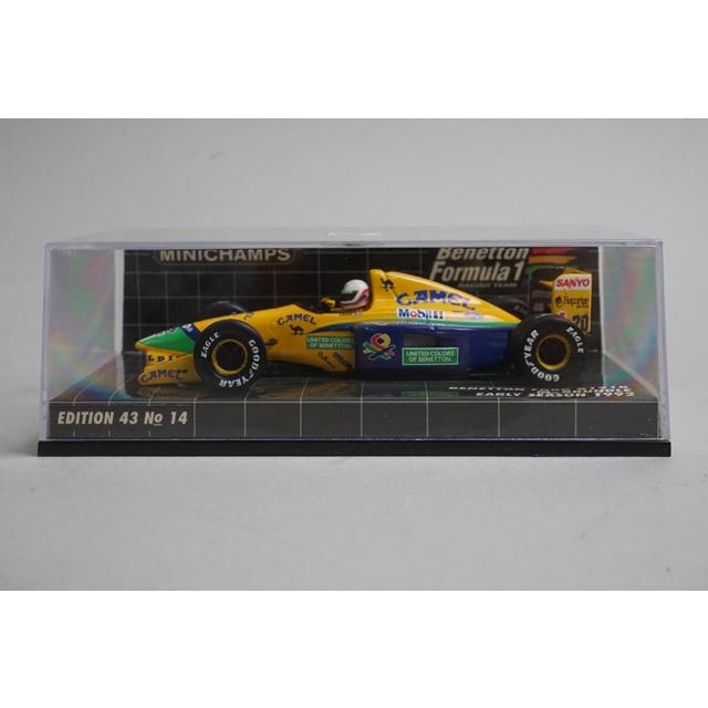 1:43 MINICHAMPS 400920120 Benetton Ford B191B First Half 1992 #20 M. Brundle model car
