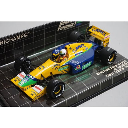 1:43 MINICHAMPS 400920120 Benetton Ford B191B First Half 1992 #20 M. Brundle model car