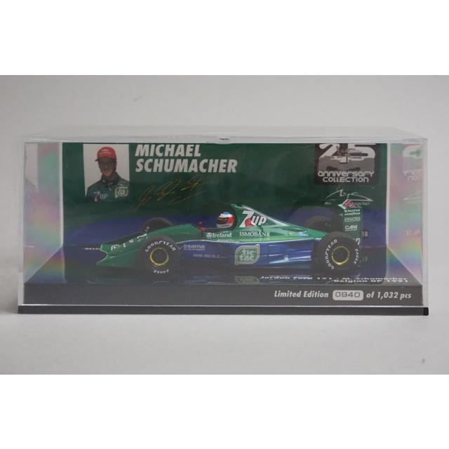 1:43 MINICHAMPS 510914301 Jordan Ford 191 Belgian GP 1991 #32 M. Schumacher model car