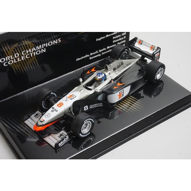 1:43 MINICHAMPS 436980008 McLaren Mercedes MP4/13 World Champion 1998 #8 model car